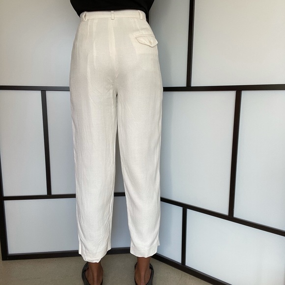 Liz Claiborne white trousers (petite collection) - Picture 3 of 8